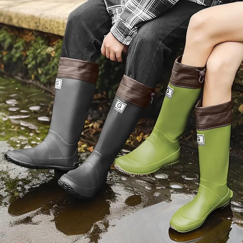Supercool Unisex High Non-slip Wear-resistant Rain Boots