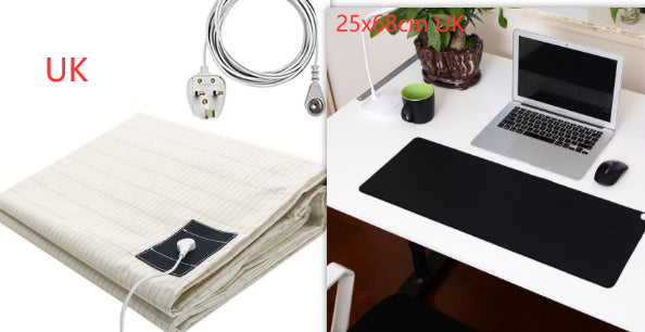 Sleep well, tangerine dreams with  Grounding Silver Cotton Bed Sheet Grounding Mat Anti-static Bed Sheet