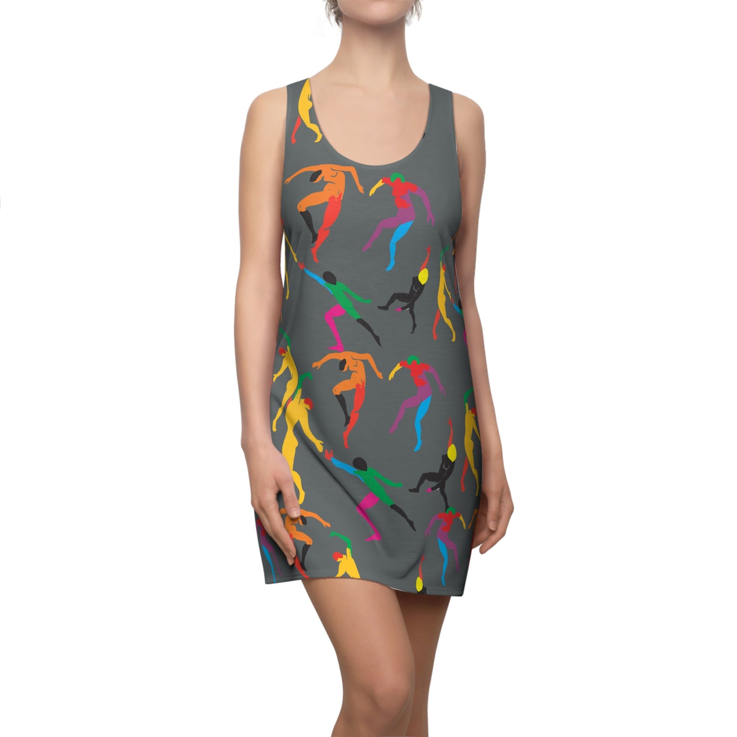 Women's SOLSTICE DANCE Cut & Sew Racerback Dress (AOP)