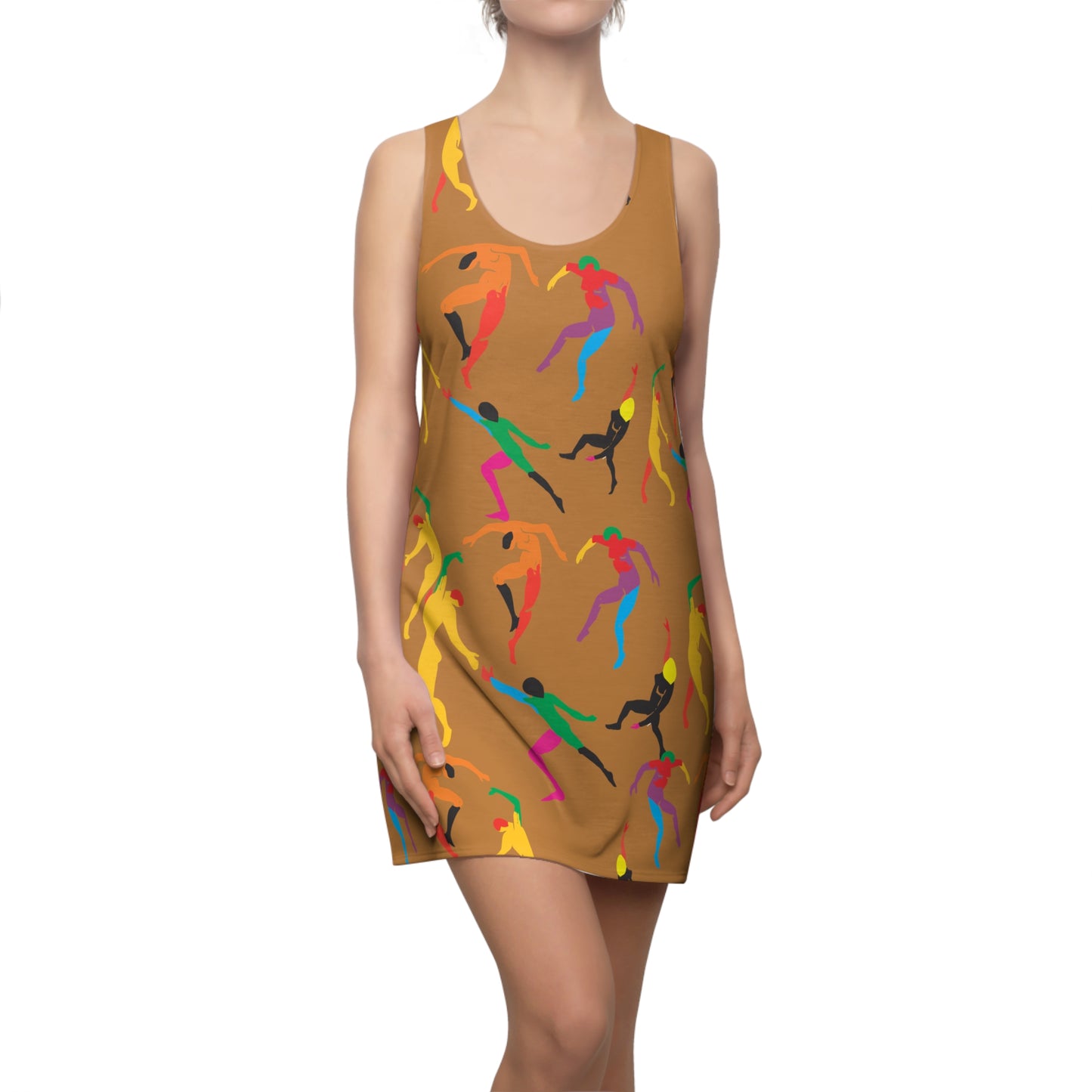 Women's SOLSTICE DANCE Cut & Sew Racerback Dress (AOP)