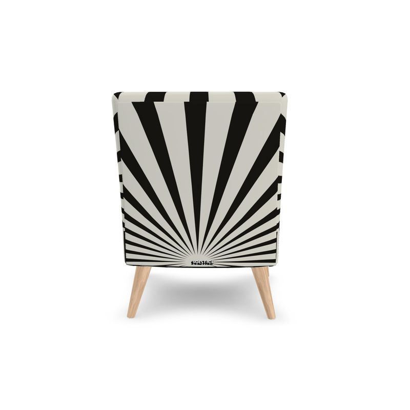 SOLSTICE Pop Art Sun Rays  Armchair by AFANADOR