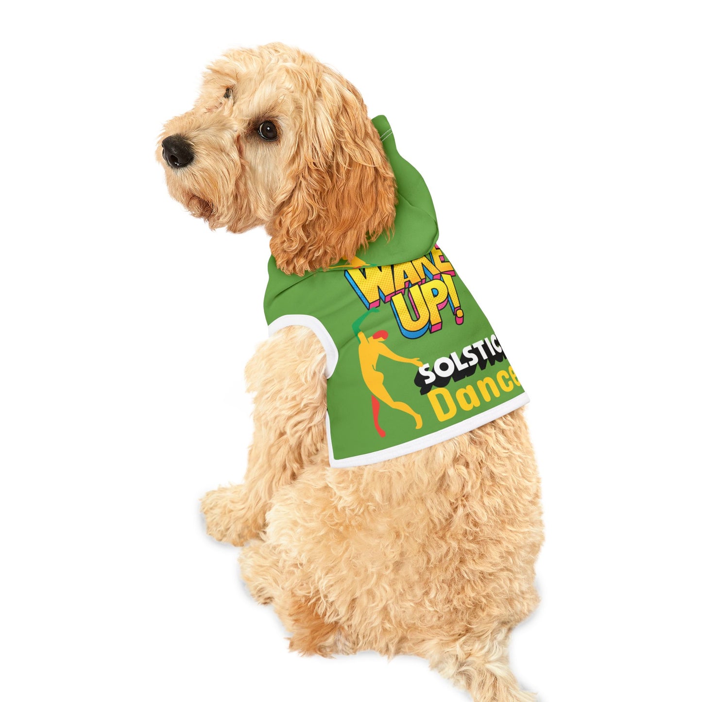 Solstice Wake  Up Dance Pet Hoodie