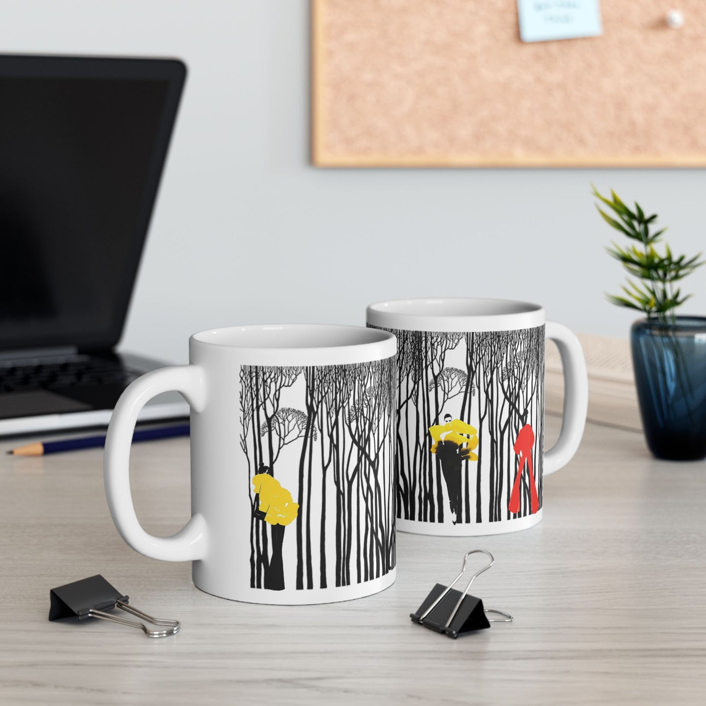 Solstice Winter Fashion Ceramic Mug —  (11oz, 15oz)