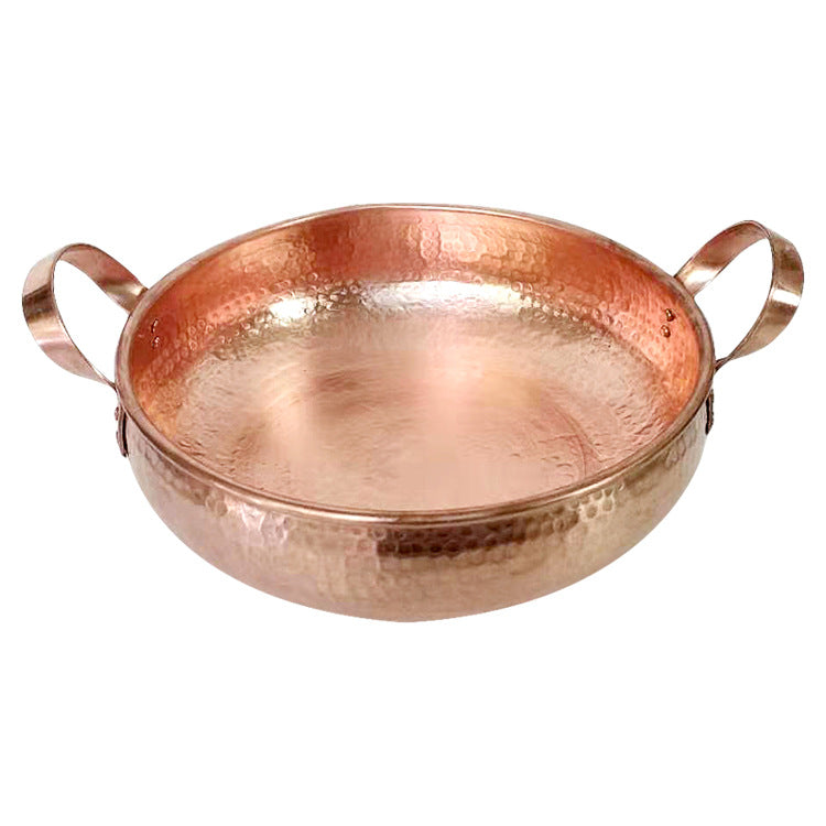 Handmade non-stick copper pot