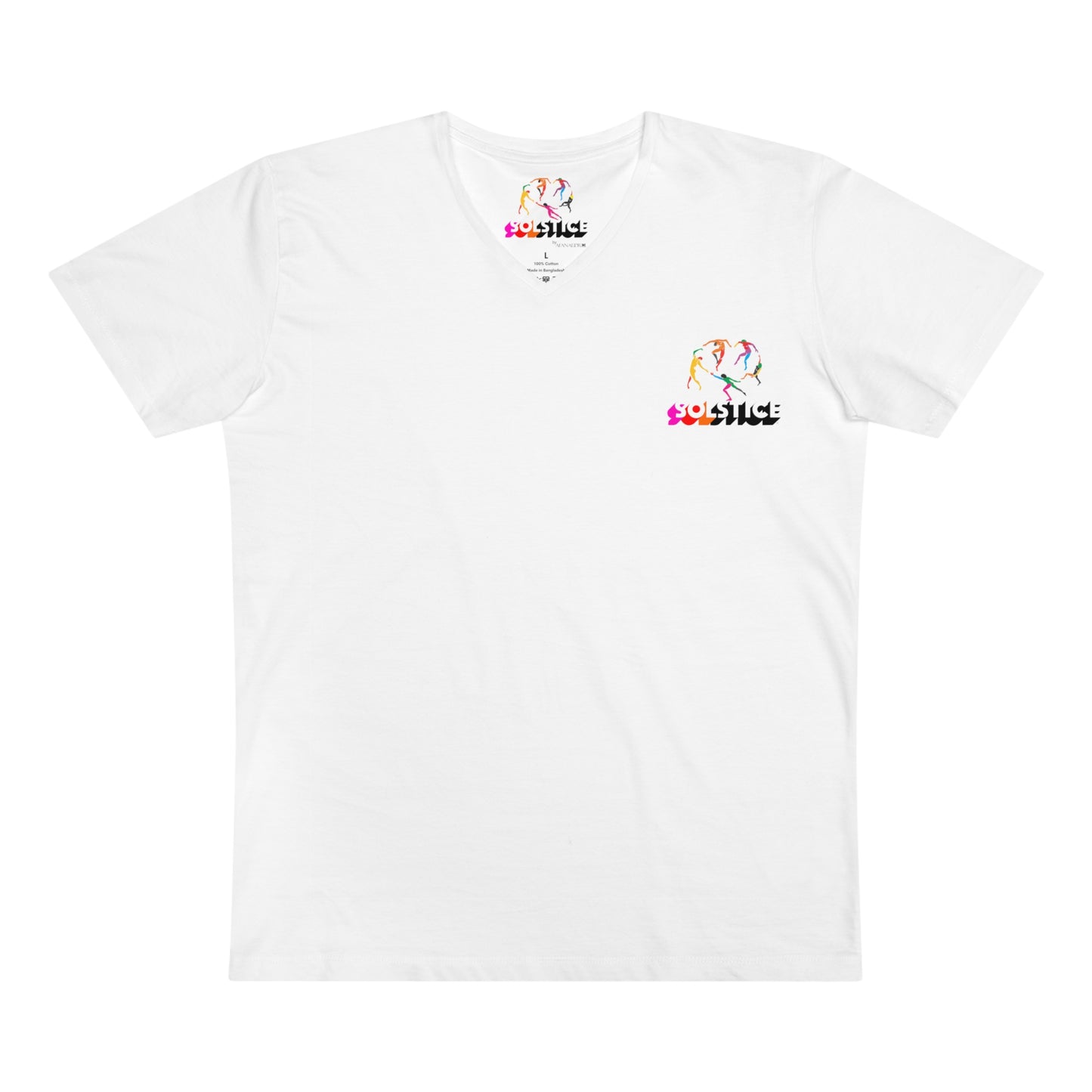 Solstice Dance Men’s Presenter V-neck 1 white