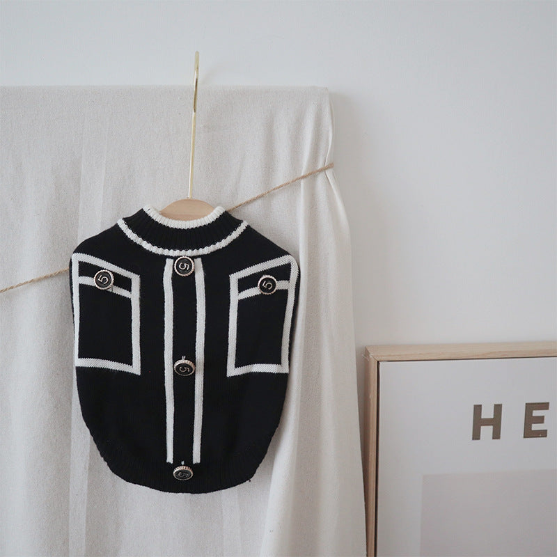 Dog Clothes Warm Small Country Style Sweater