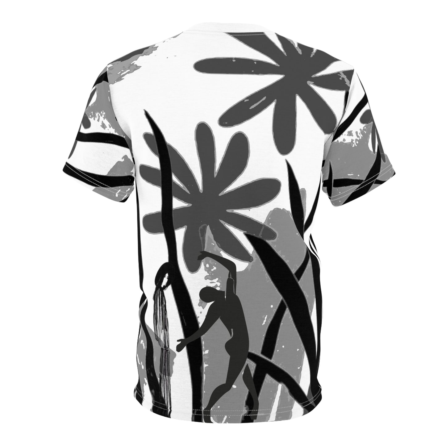 SOLSTICE Matisse Jungle Unisex white Cut & Sew Tee (AOP)
