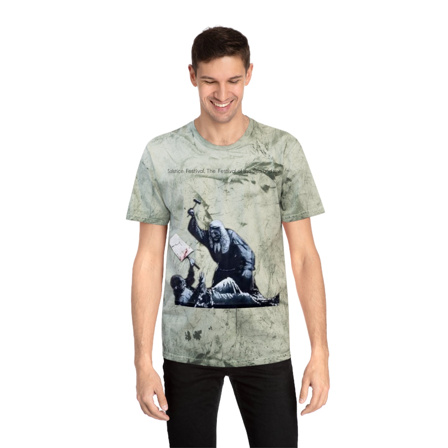 BANSKI LONDON COURT  SOLSTICE Color Blast T-Shirt 6 COLORS