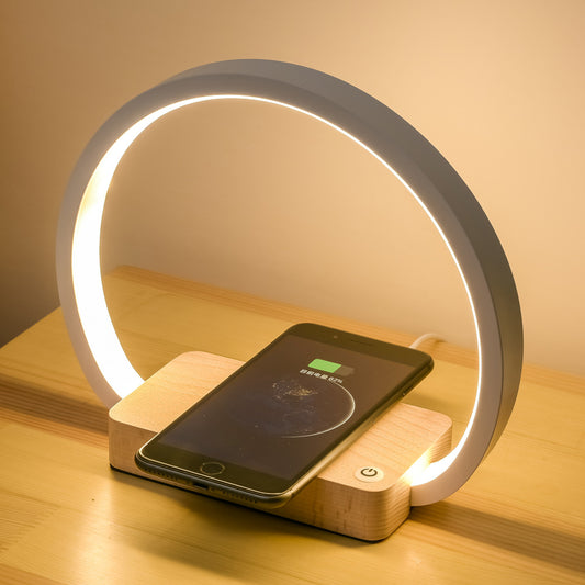 Multifunctional circle table lamp