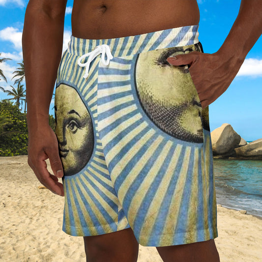 SOLSTICE Vintage Sun Swim Shorts (AOP)