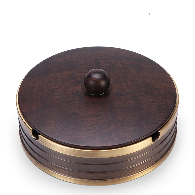 Pure Copper Ashtray Home Indoor Living Room Office Creative