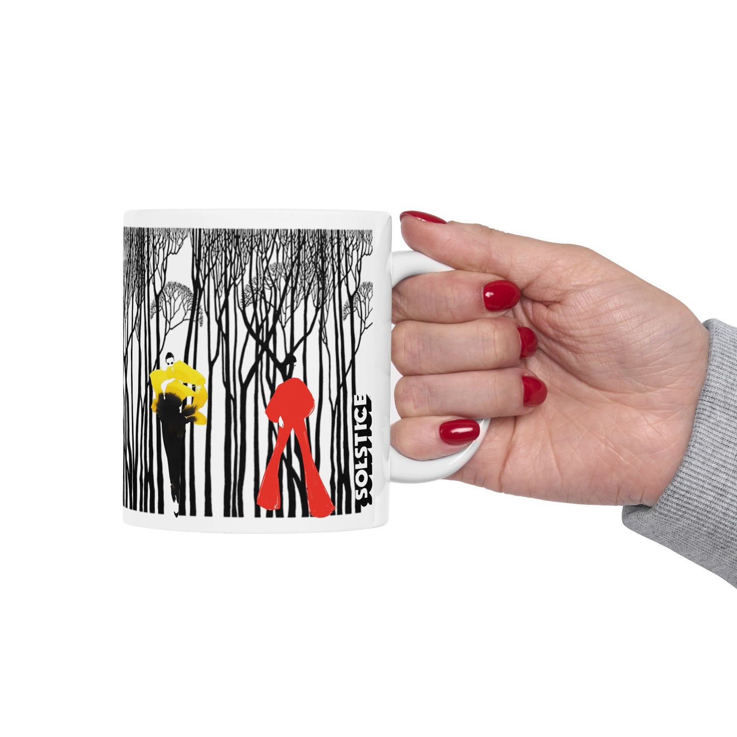 Solstice Winter Fashion Ceramic Mug —  (11oz, 15oz)