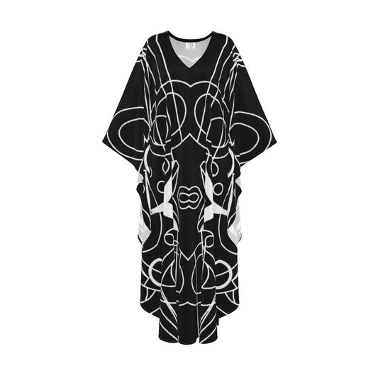 SOLSTICE CALDER BW Caftan by AFANADOR