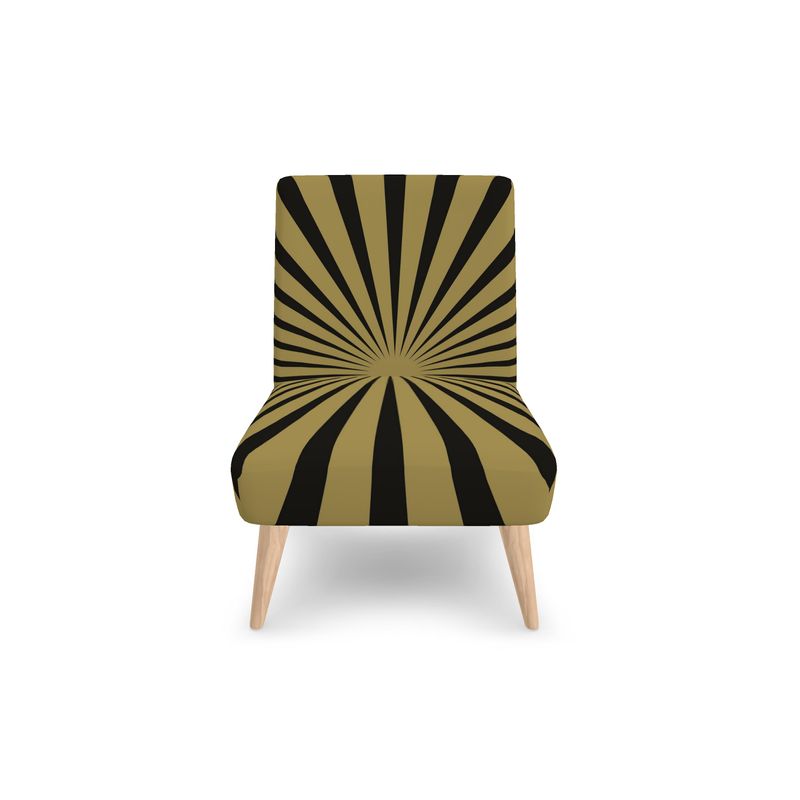 SOLSTICE Armchair with PopArt Sun Rays by AFANADOR