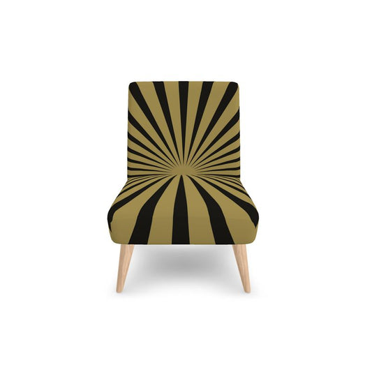 SOLSTICE Armchair with PopArt Sun Rays by AFANADOR