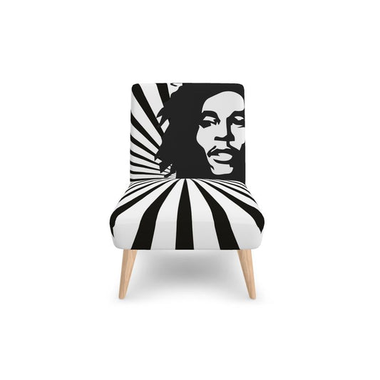 SOLSTICE armchair with Pop Art sun rays by AFANADOR