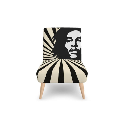 SOLSTICE armchair with Pop Art sun rays by AFANADOR