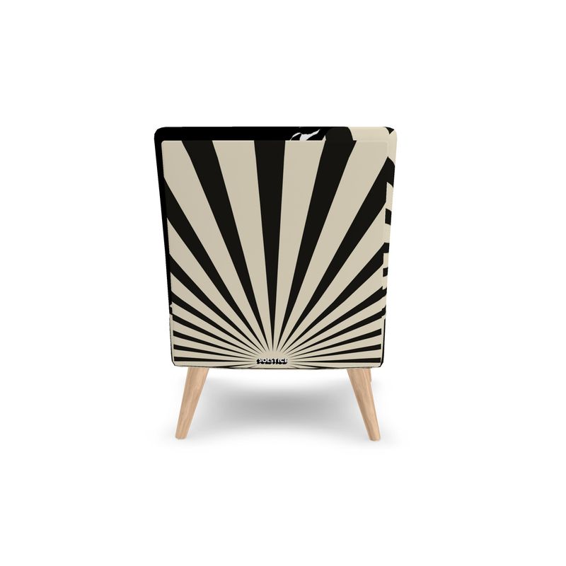 TSOLSTICE MORRISON armchair with Sun Rays, by A