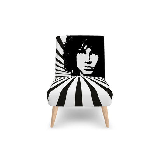 SOLSTICE Morrison armchair with Pop Art Sun rays by AFANADOR