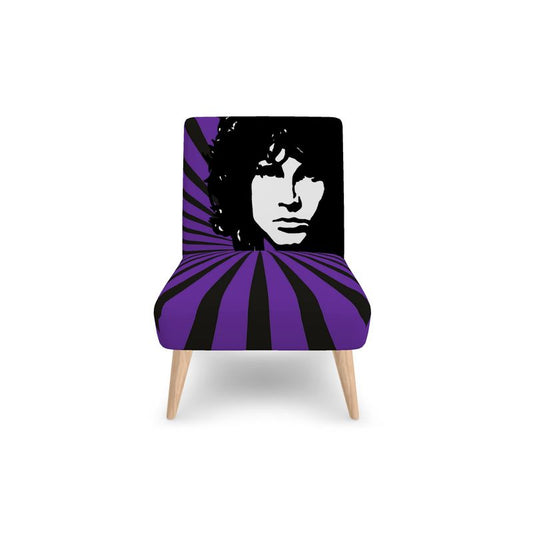 SOLSTICE Morrison armchair with Pop Art Sun Rays by AFANADOR