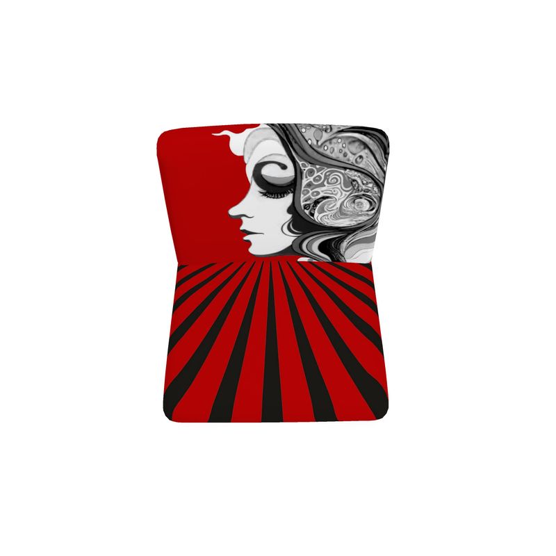 SOLSTICE Pop Art Face Sun Rays armchair