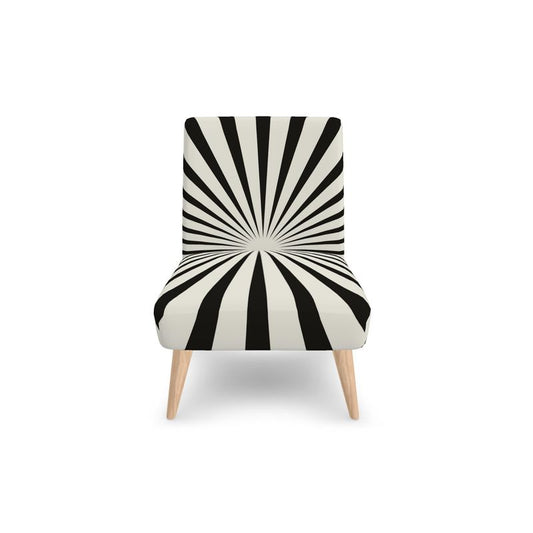 SOLSTICE B Beige Pop Art Sun Rays Armchair 10 colors options