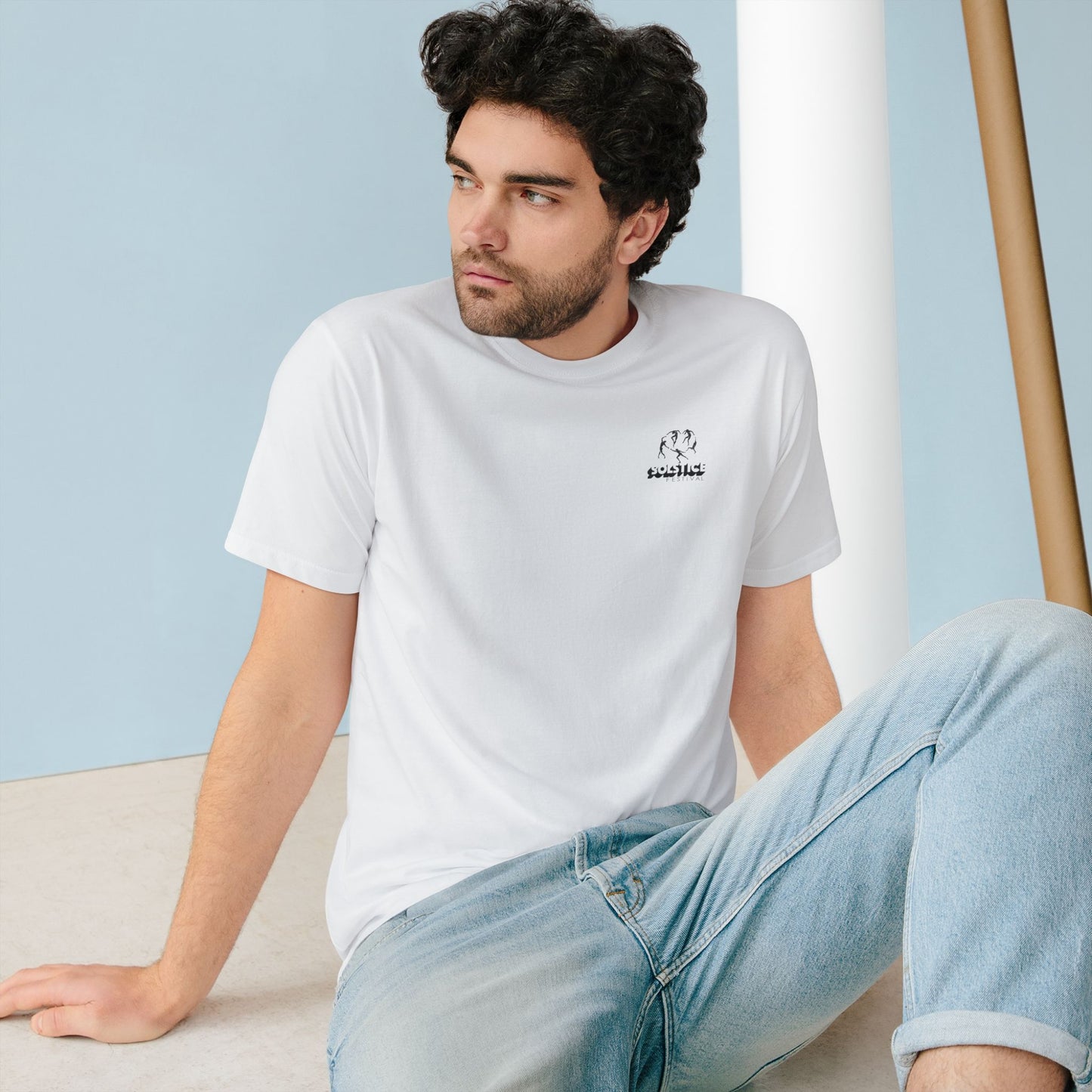 Solstice festival mini logo Organic T-Shirt —