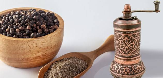 Pepper Copper Alloy Manual Grinding Device Portable Kitchenware