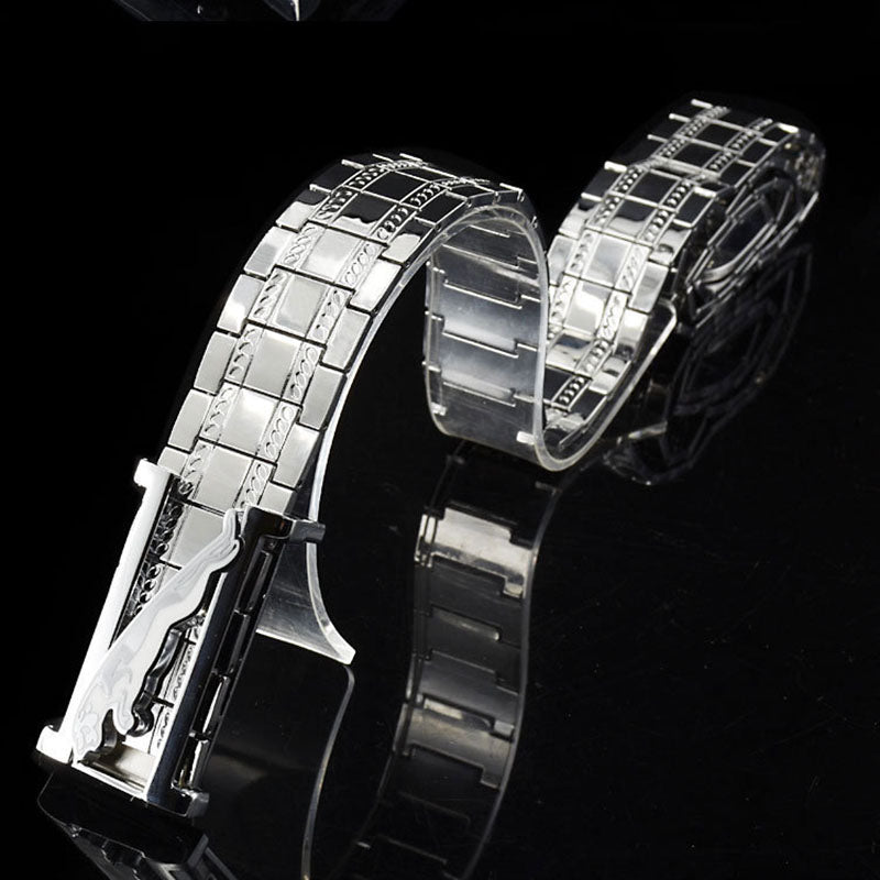 Luxury Stainless Steel Strip Belt