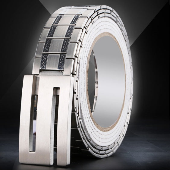 Luxe Men's Stainless Steel Solstice Belt