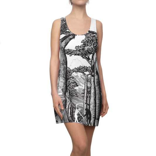 Women's BAOBAB Cut & Sew Racerback Dress (AOP)