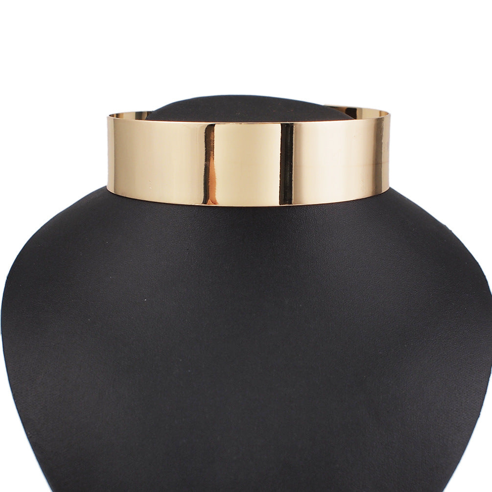 Choker Collar Alloy Women