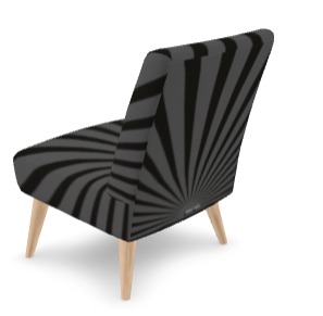 SOLSTICE Red Pop Art Sun Rays armchair 10 colors options
