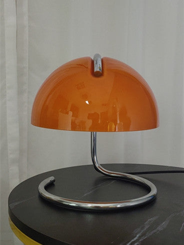 Cool Table Lamp Retro Metal Bedroom Bedside Lamp Mushroom Lamp