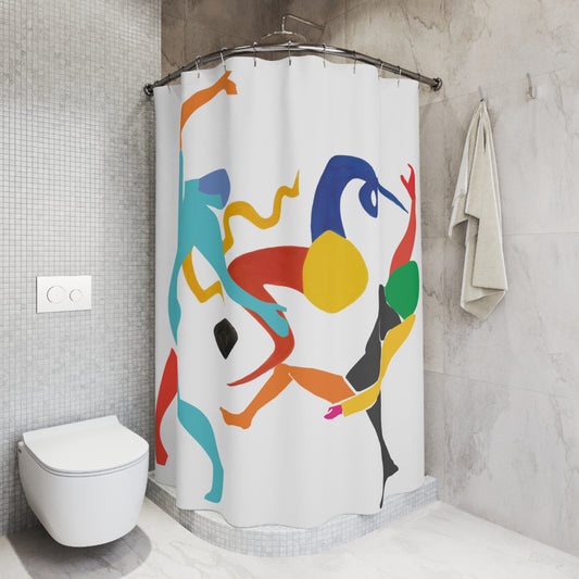SOLSTICE Matisse Calder Shower Curtain 2