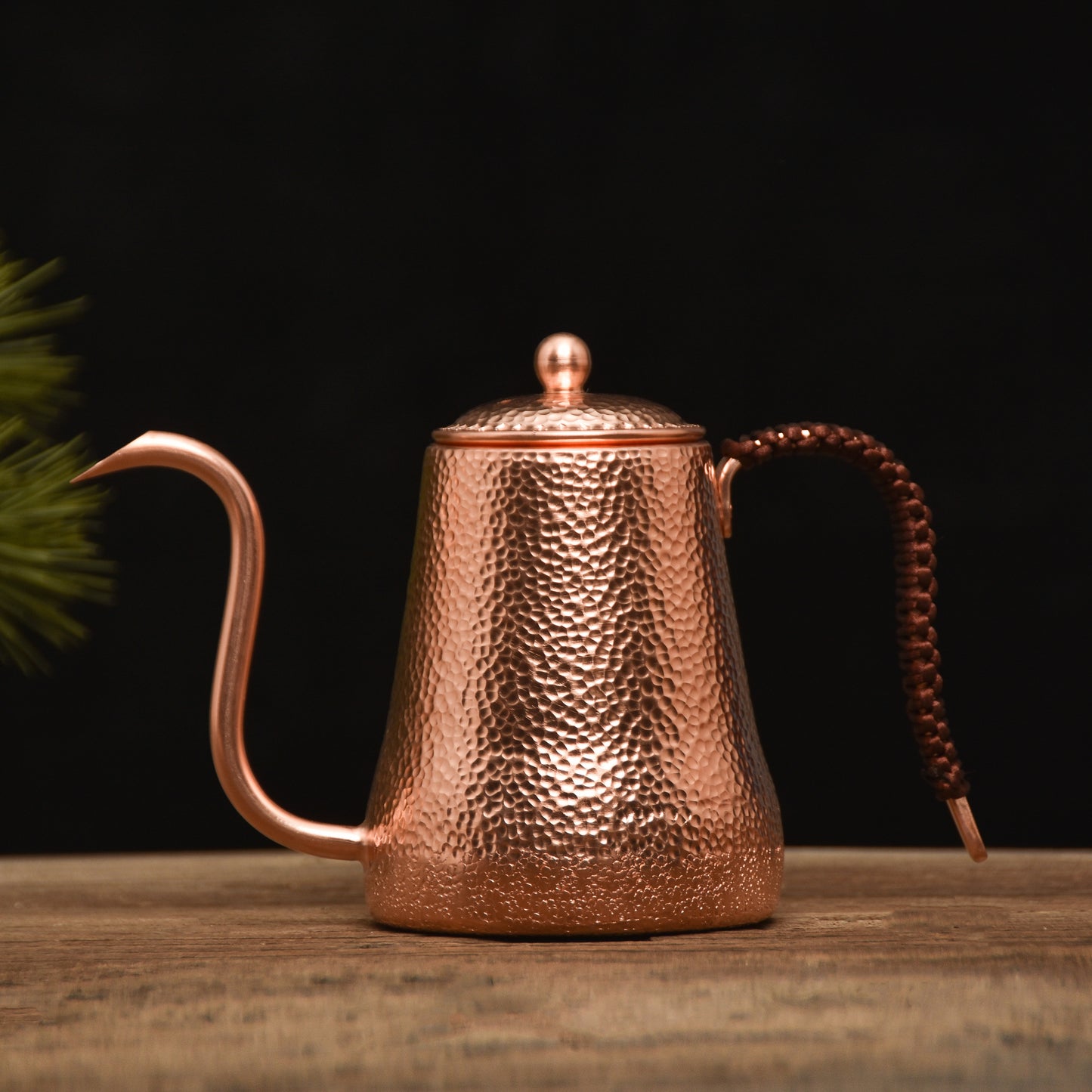 Hand Pounding Coffee Brewing Copper Pot