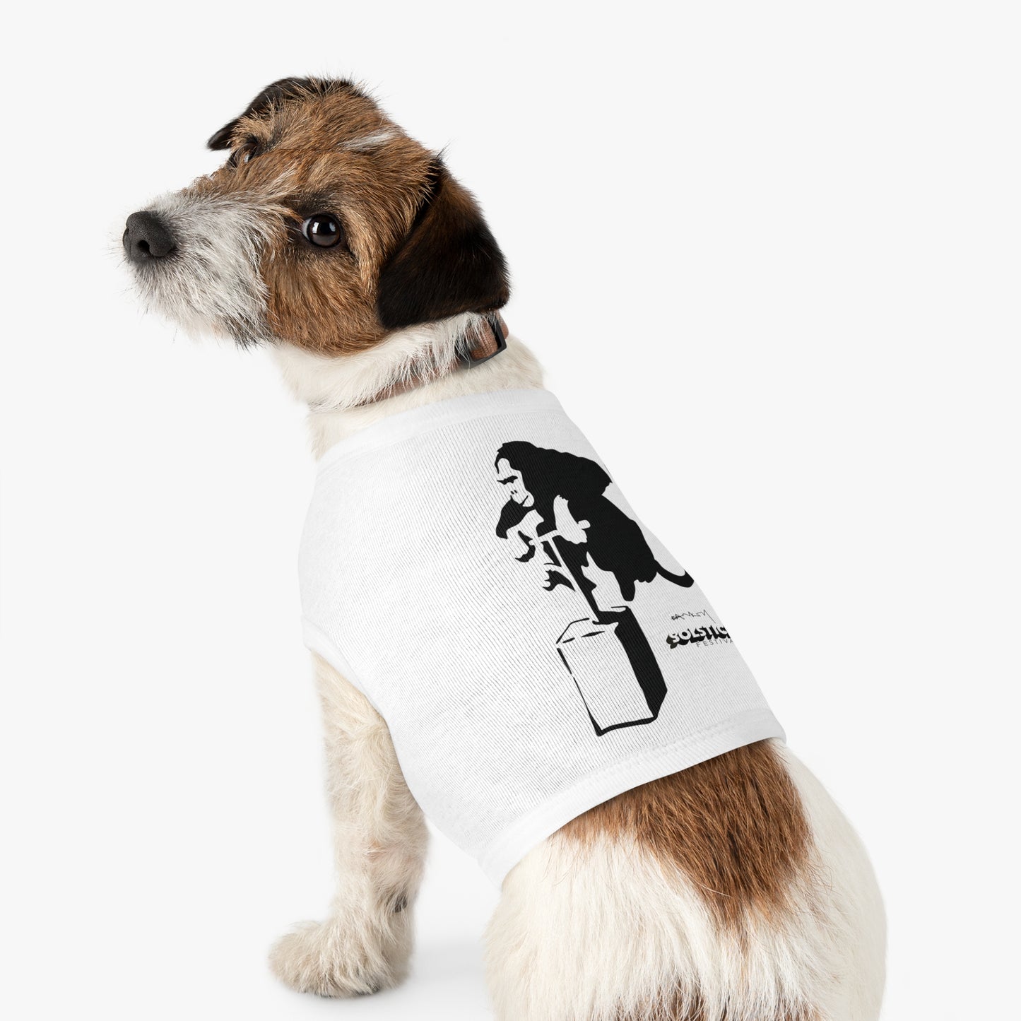 BANSKI MONKEI explode SOLSTICE FESTIVAL Pet Tank Top