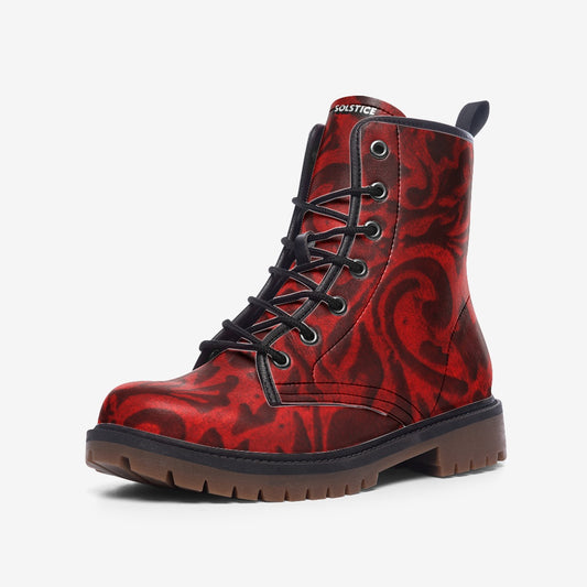 SOLSTICE RED Casual Leather Lightweight boots MT