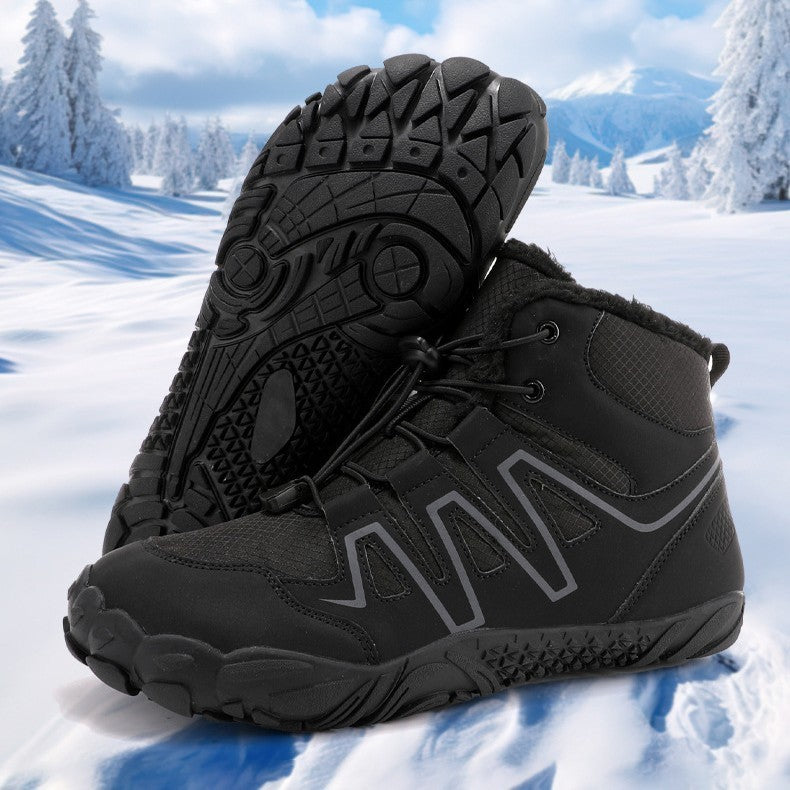 Trendy High-top Warm Fleece-lined Waterproof Non-slip Comfortable Solstice Style Boots