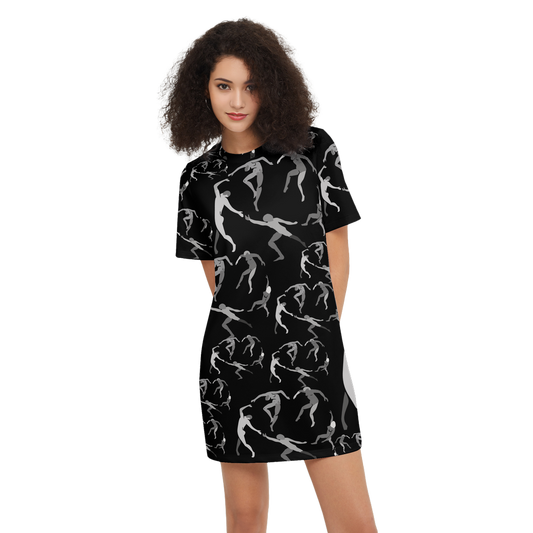 Women's SOLSTICE Short-Sleeve T-Shirt Dress-Heavyweight 225g