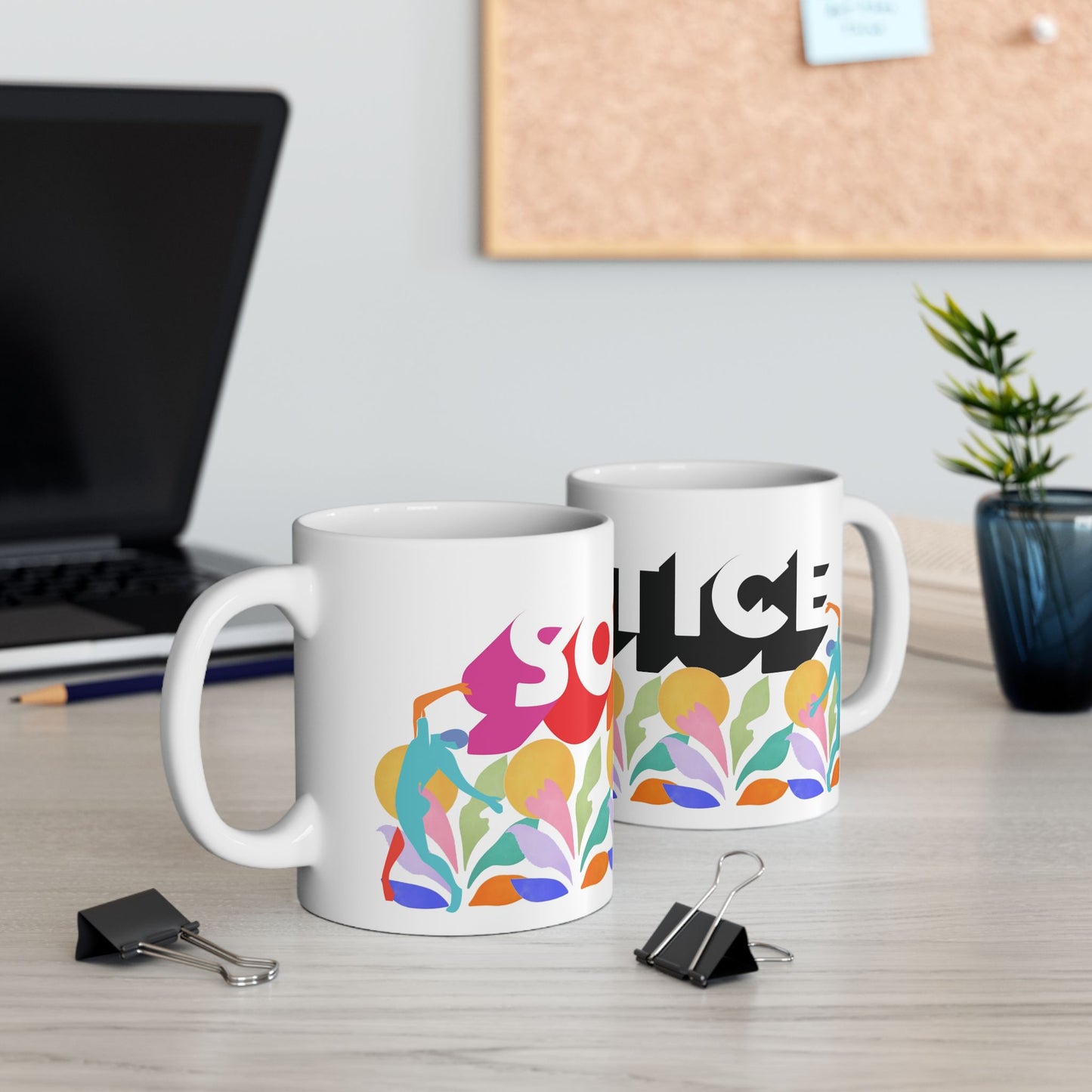 Matisse Garden Sun Ceramic Mug — Personalized Photo & Art Coffee Cup (11oz, 15oz)