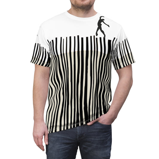 SOLSTICE Bamboo Unisex white Cut & Sew Tee (AOP)