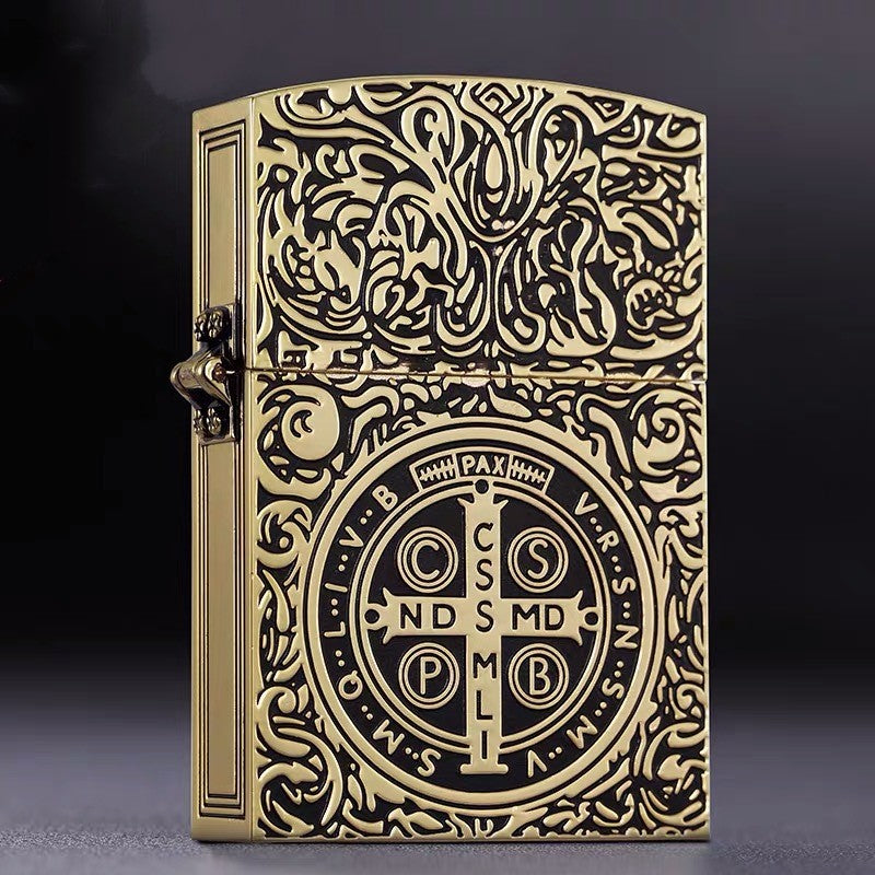 Constantine Pattern Pure Copper Kerosene Lighter