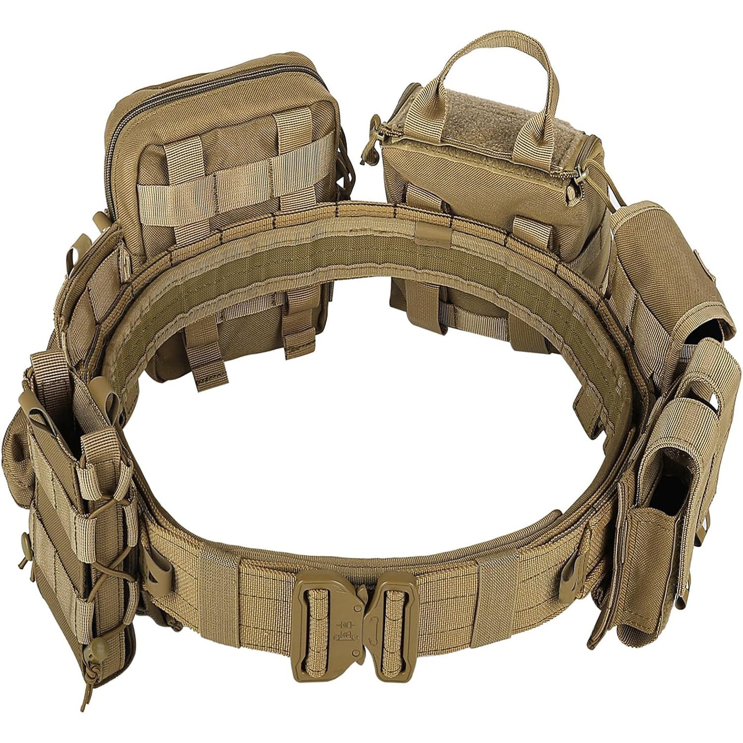 Waist Seal Eight-piece Set Quick Release Equipment Waist Bag Outdoor Patrol Multi-functional Tactical Belt Wholesale