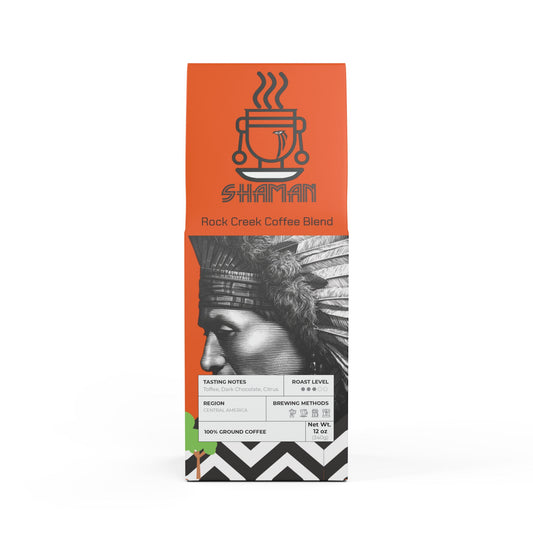 SHAMAN COFFEE, Rock Creek Coffee Blend (Medium Roast)