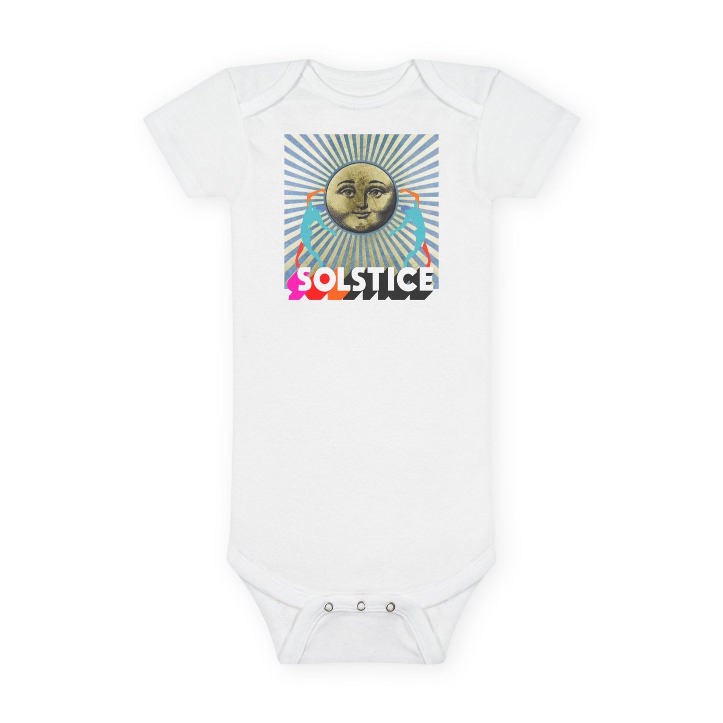 Soft Organic Baby Bodysuit — Sustainable, Hypoallergenic Soft Onesie