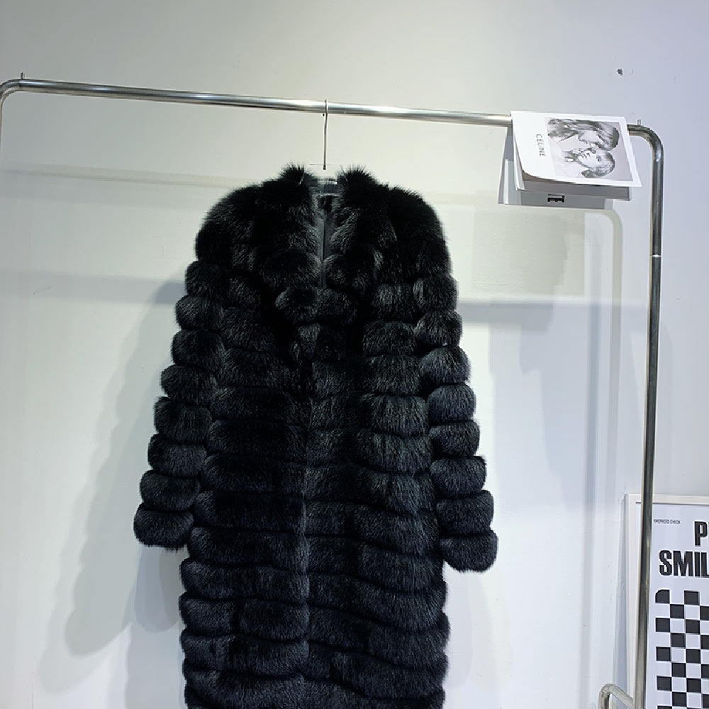 Antique Men's Real refurbished Fur and fitted Long Fur Coat Winter Only 5 units in stock