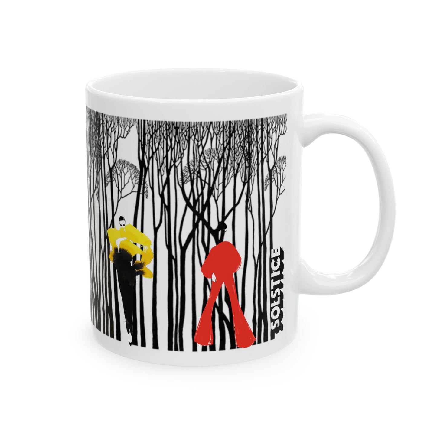 Solstice Winter Fashion Ceramic Mug —  (11oz, 15oz)