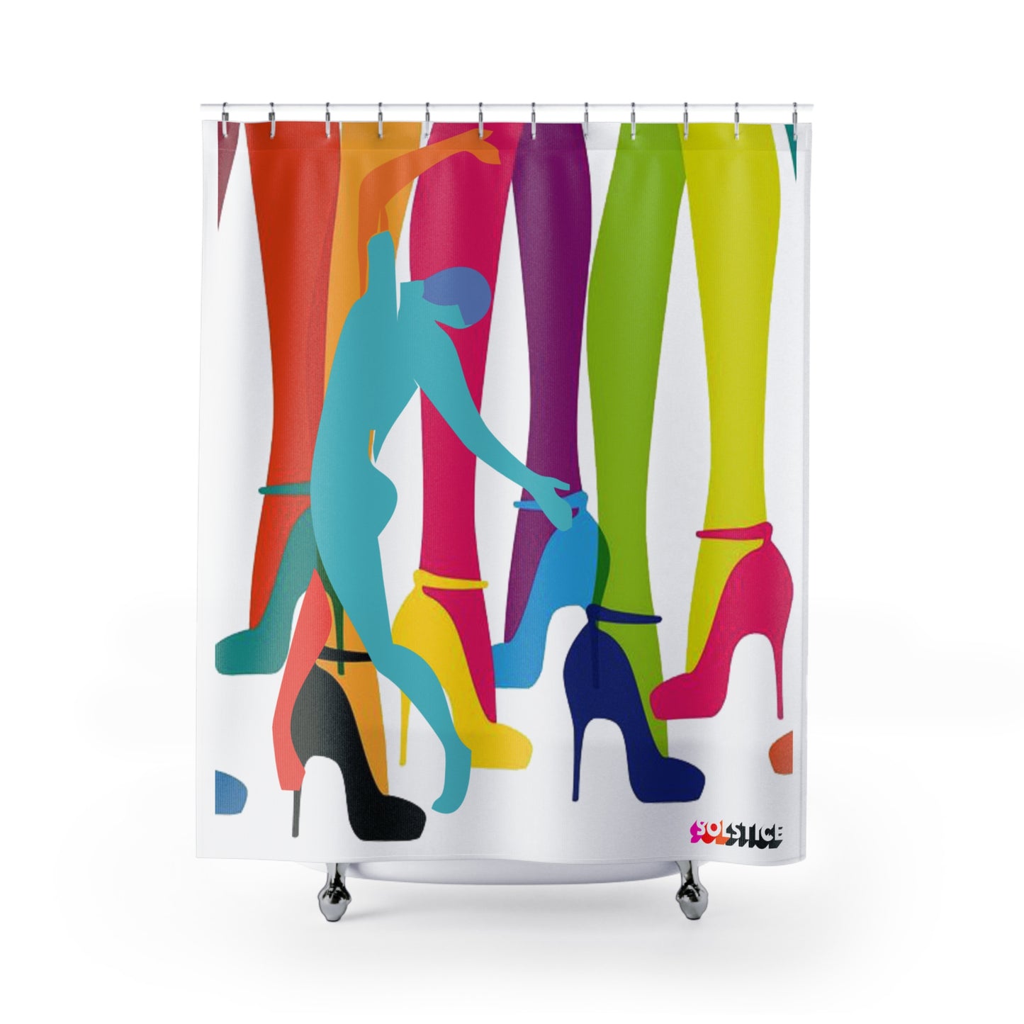 SOLSTICE Legs Shower Curtain 5