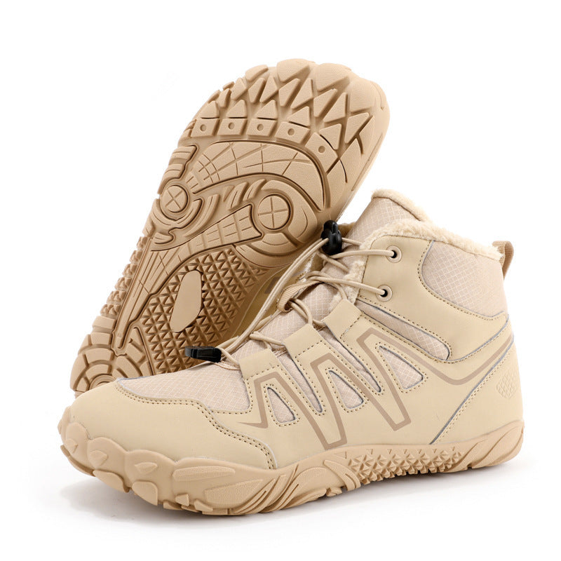 Trendy High-top Warm Fleece-lined Waterproof Non-slip Comfortable Solstice Style Boots